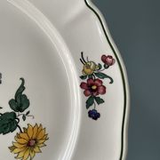 Set of 7 flat plates villeroy and boch vieux strasbourg