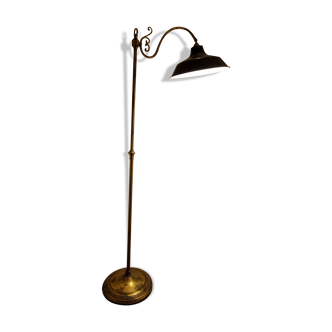 Brass and enamel lamppost