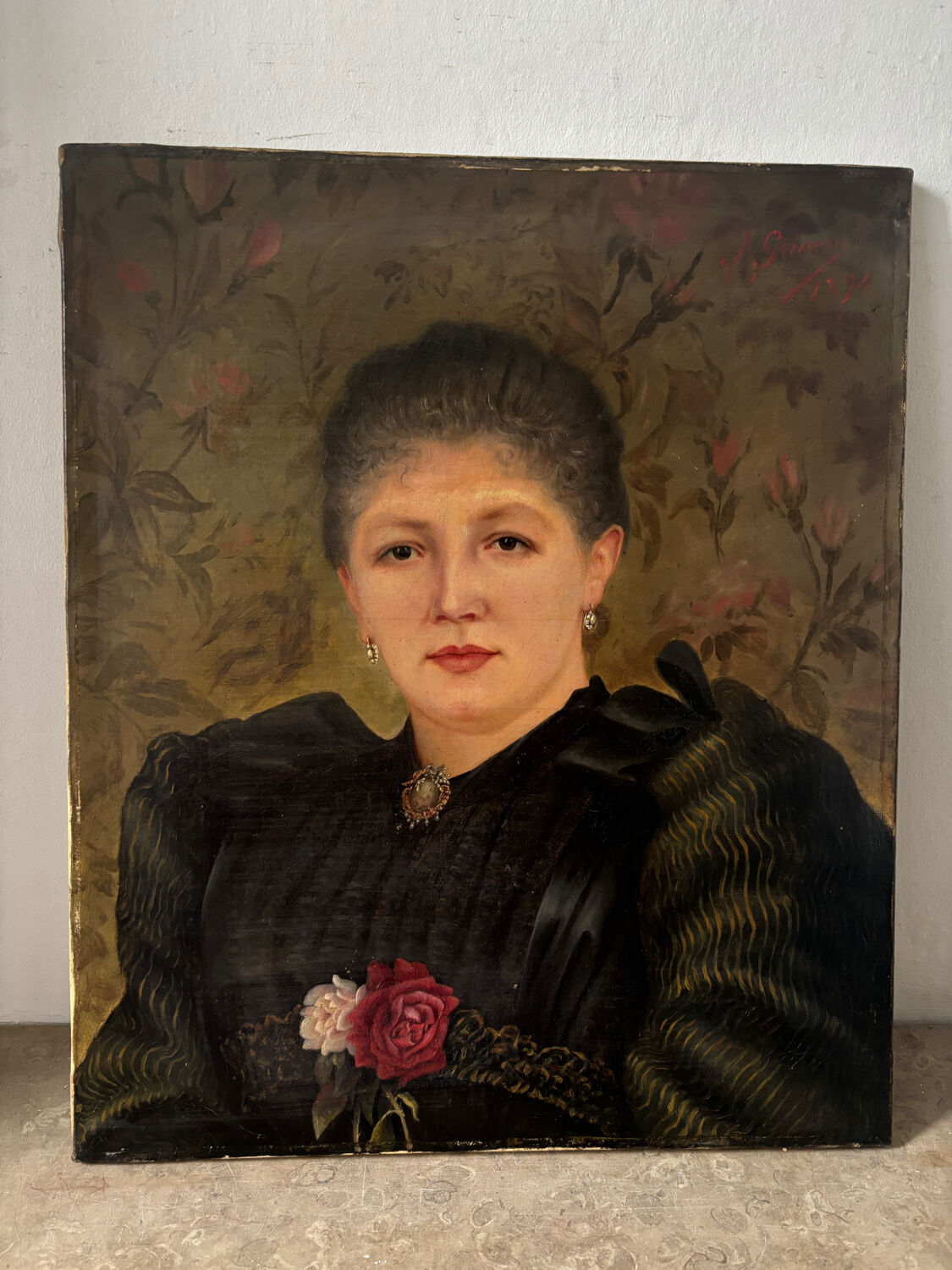 Portrait de femme de 1894
