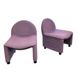 Pair of Arfa armchairs circa 1980