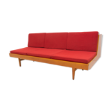 Canapé pliant du milieu du siècle, années 1960, Tchécoslovaquie