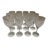 Set of 24 crystal glasses for red and white wine Nachtmann