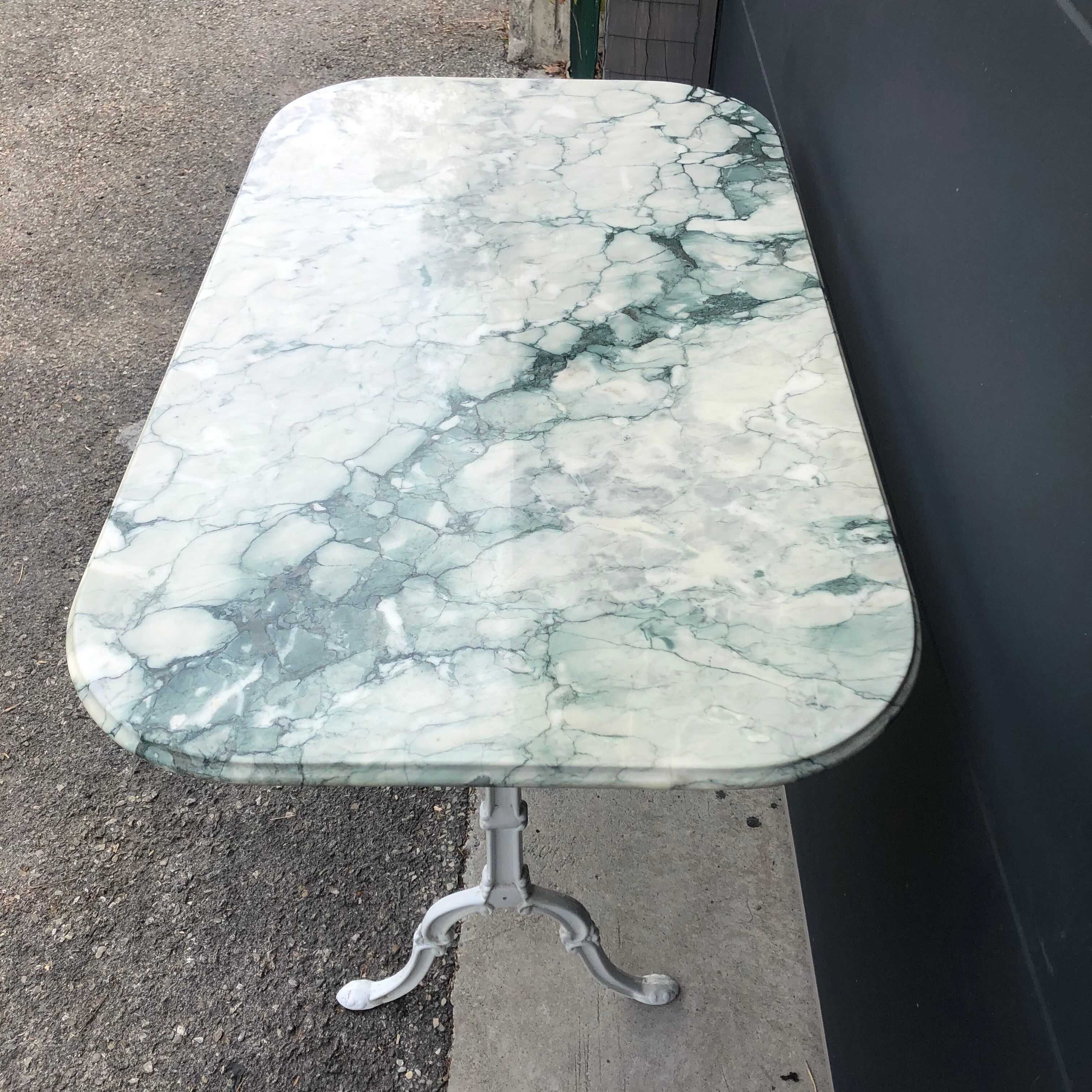 Marble table