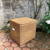 Vintage wicker chest