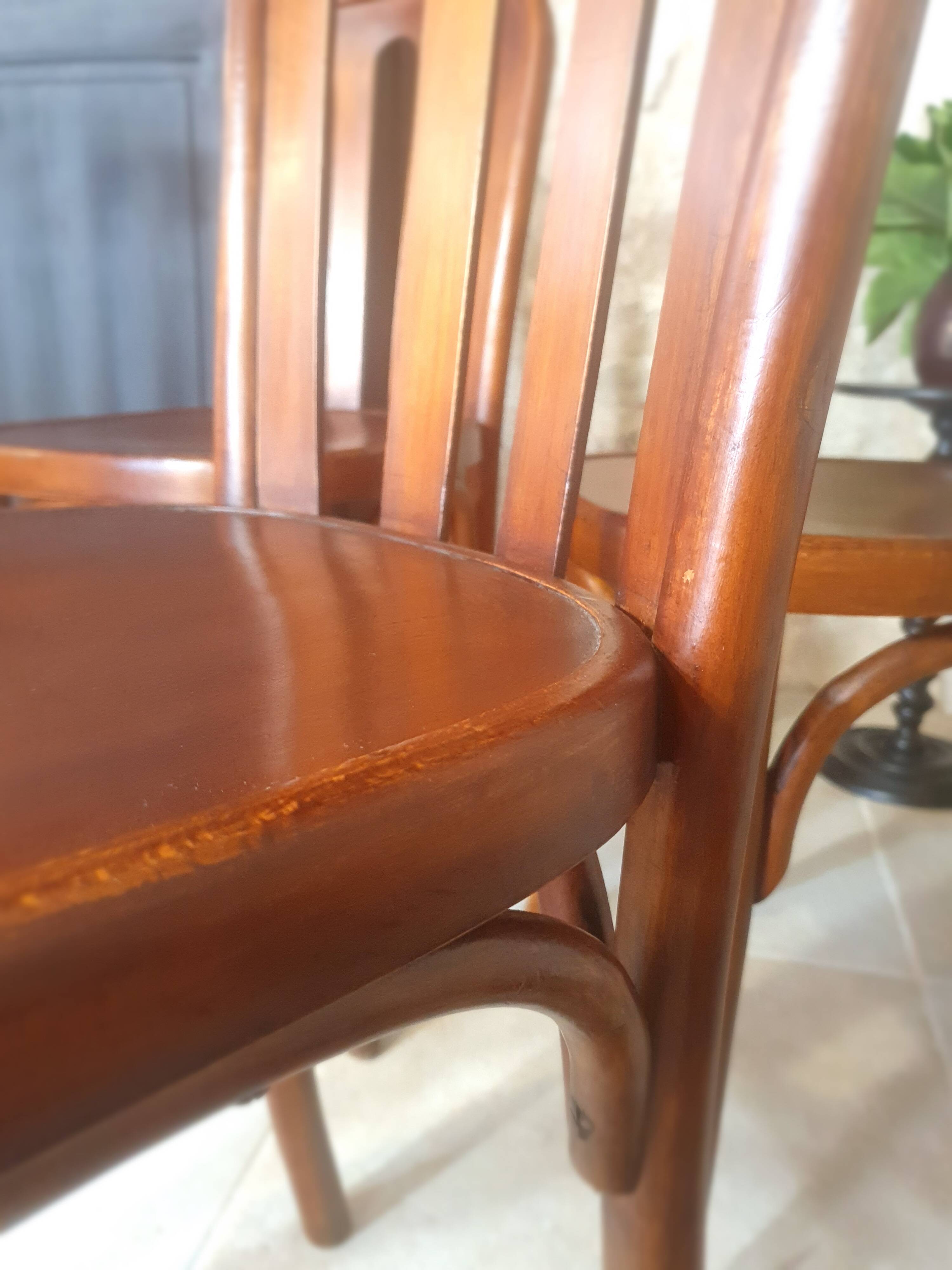 Lot de 4 chaises Bistrot Fischel