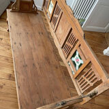 Banc / fauteuil  indien en bois