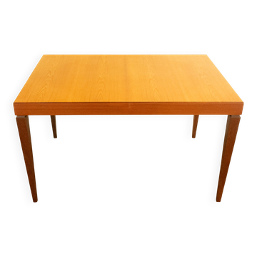 Extendable dining table, teak, Vintage from the 60s