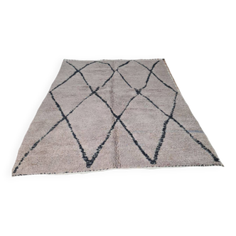 Tapis berbère Mrirt en laine fait main 250 X 150 CM