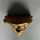 Petite console d’applique en bois sculpté et doré style Louis XV