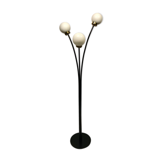 50s globe opaline lamppost