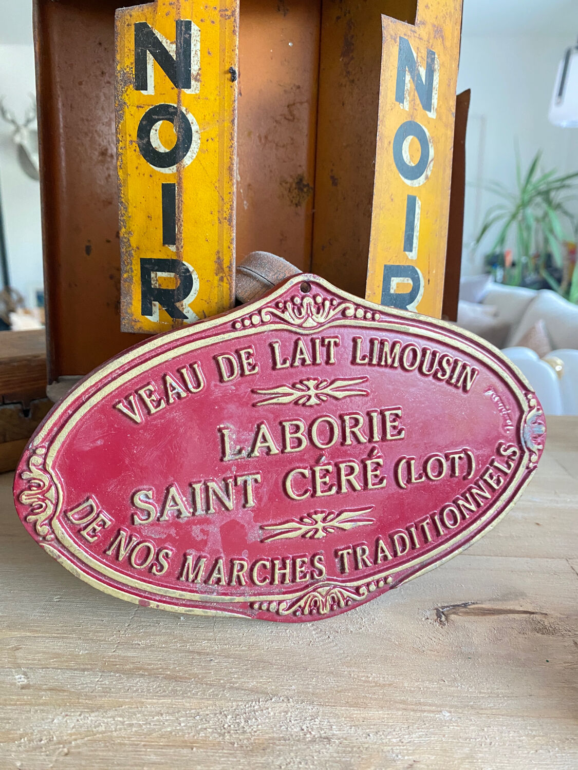 Bordeaux agricultural competition plate