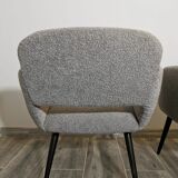 Mid-century restored pair of armchairs