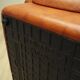 Orange armchair, Italian design, 1970s, manufacturer: Mimo Padova