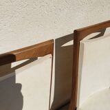 Set of 3 art deco chairs from the 50s