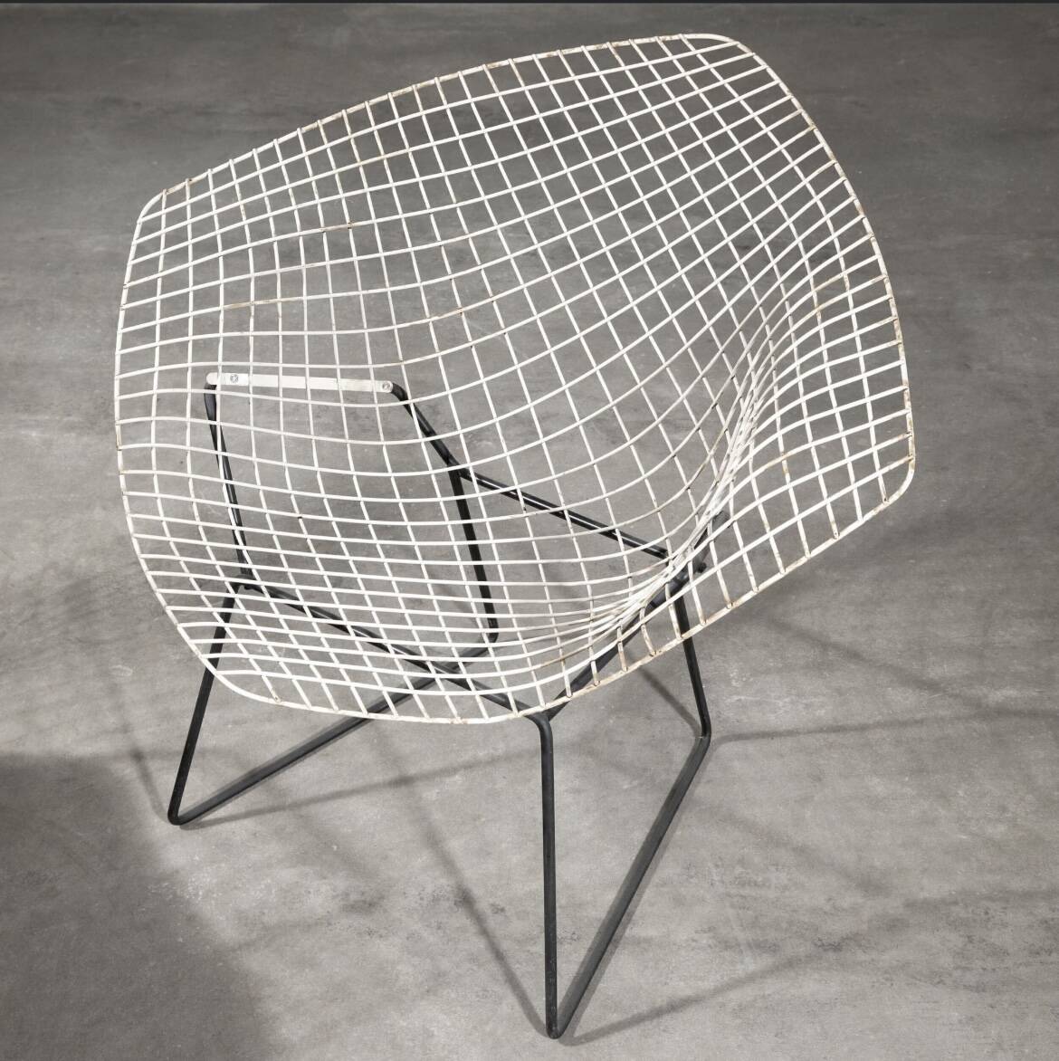 Bertoia Diamond Chair - Knoll Edition - Design by Harry Bertoia - Black