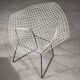 Bertoia Diamond Chair - Knoll Edition - Design by Harry Bertoia - Black