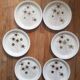 Lot de 6 assiettes sarreguemines  vintage