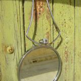 Vintage double-sided barber mirror