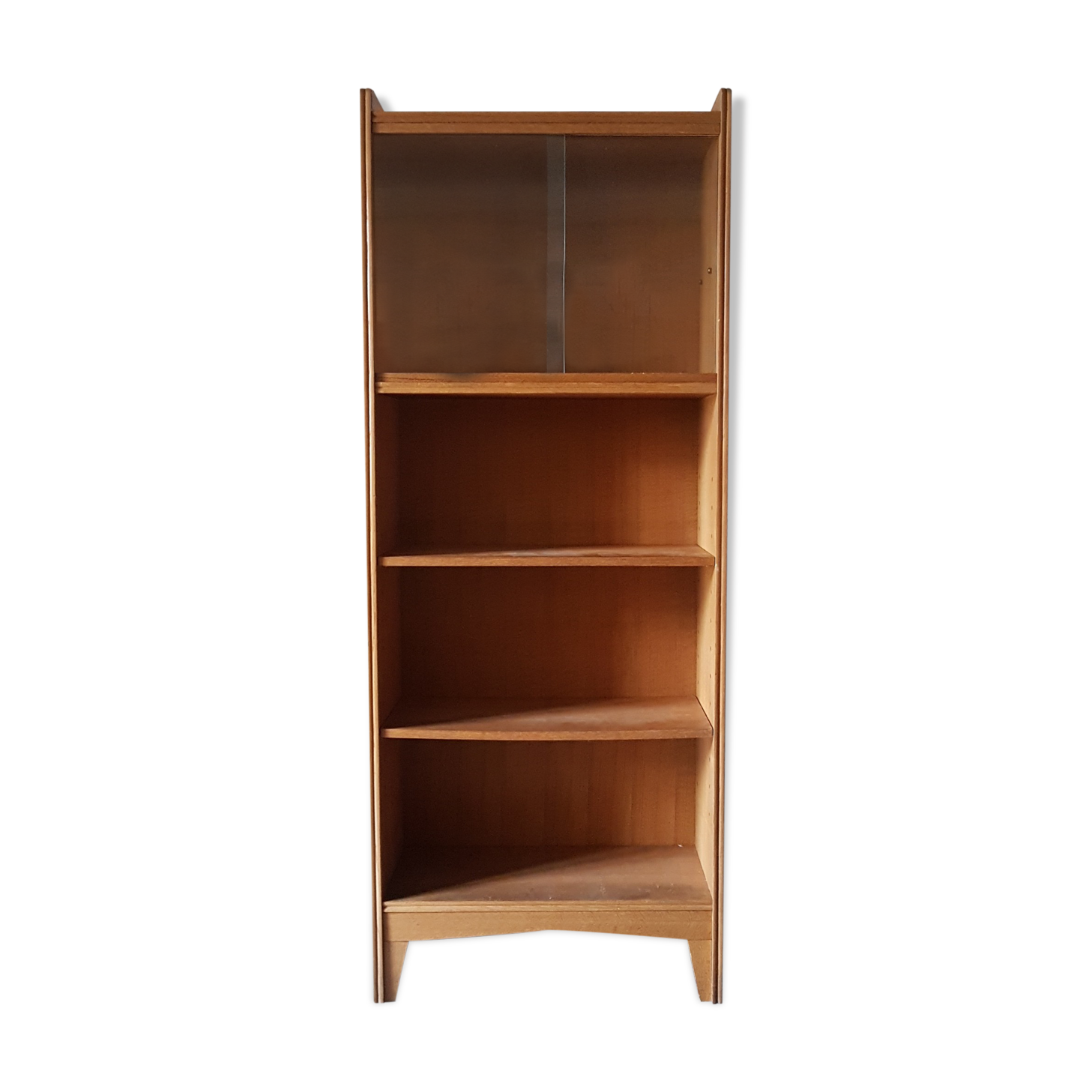Narrow library vintage sliding door