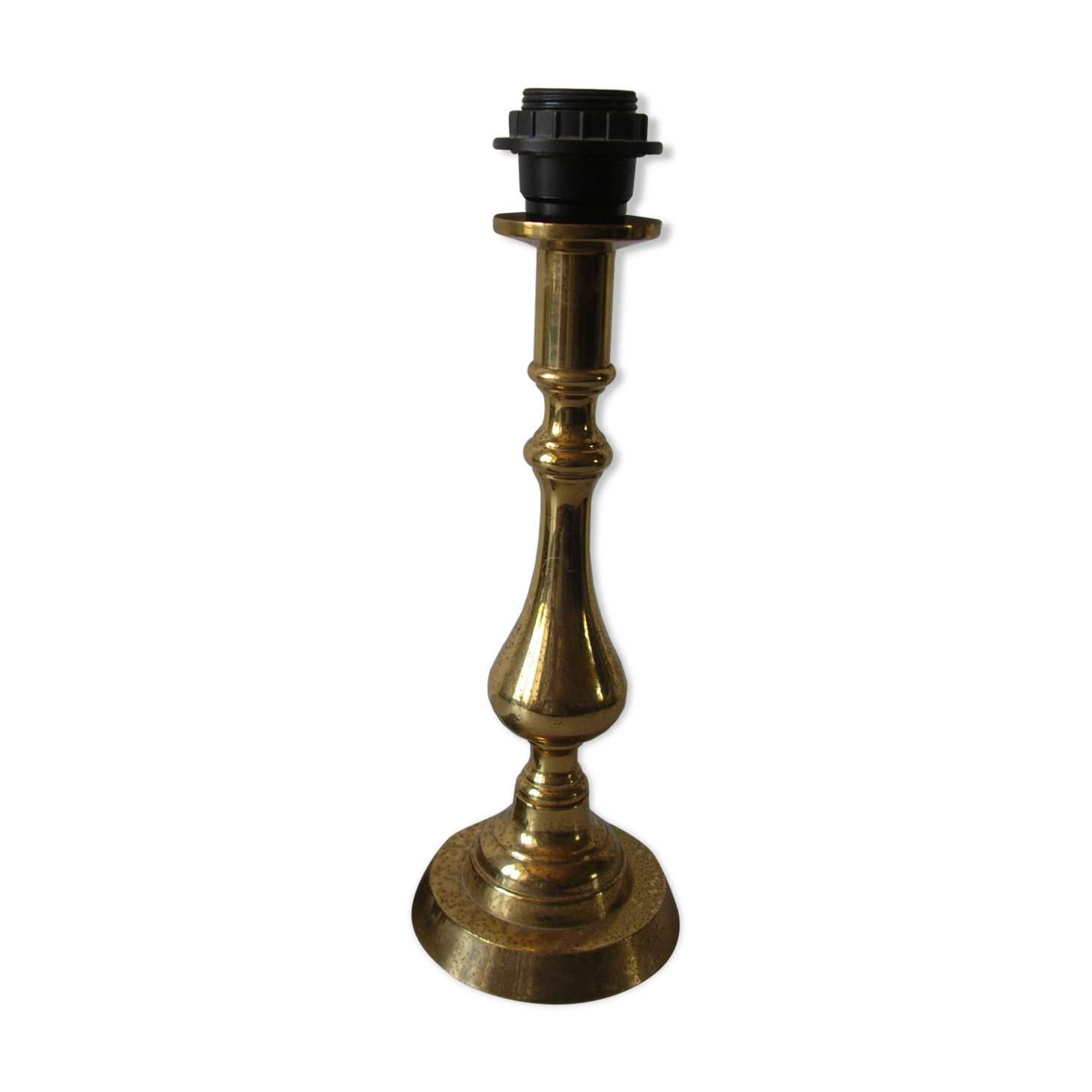 Brass, bronze bedside lamp