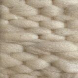 Vintage 70's wool lampshade