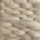 Vintage 70's wool lampshade