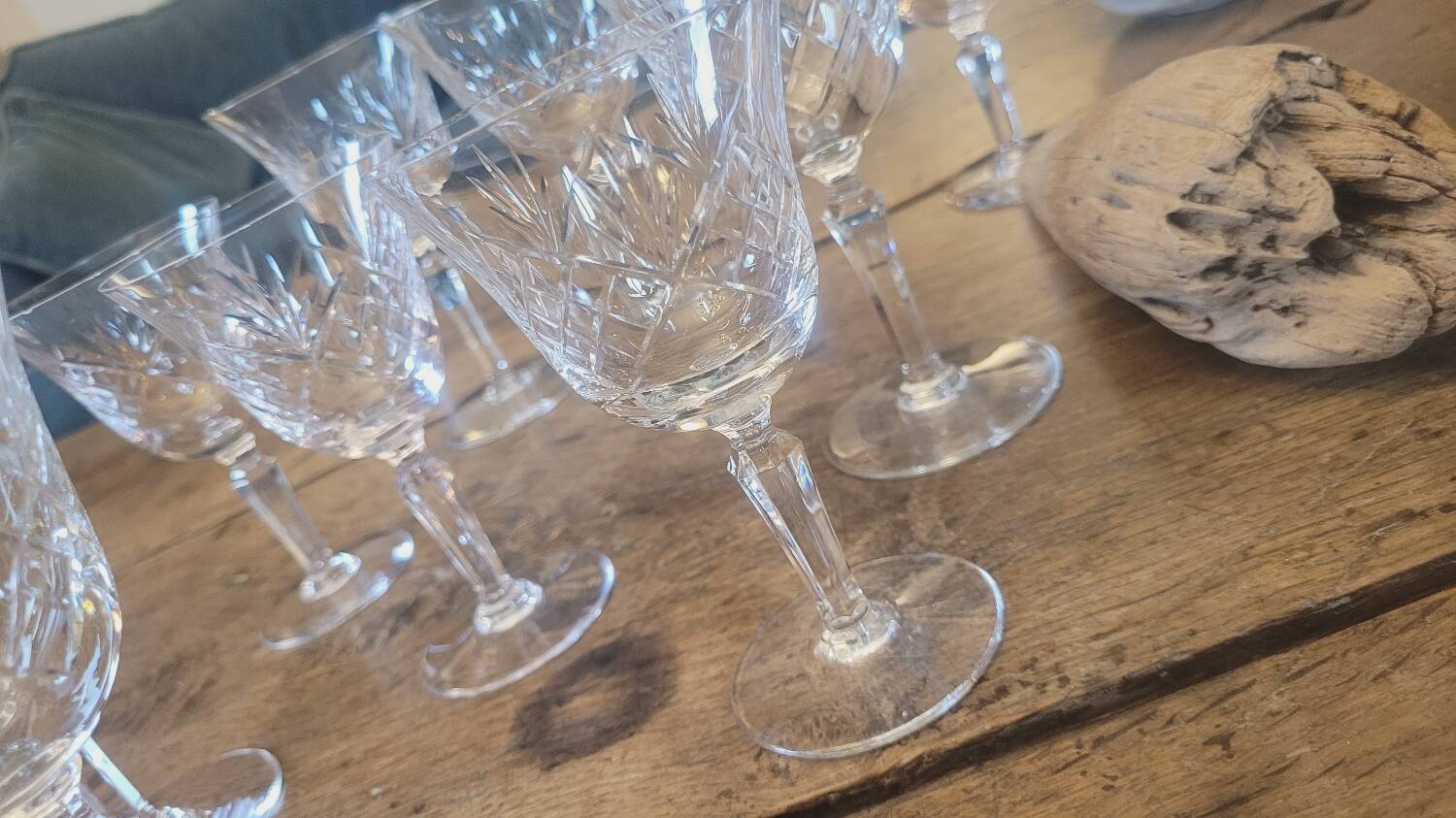 70's stemmed glasses