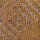 Rattan serving tray