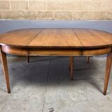 Solid Oak Oval XL Dining Table Extendable Classic