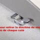 Machine à écrire olympia avec valise