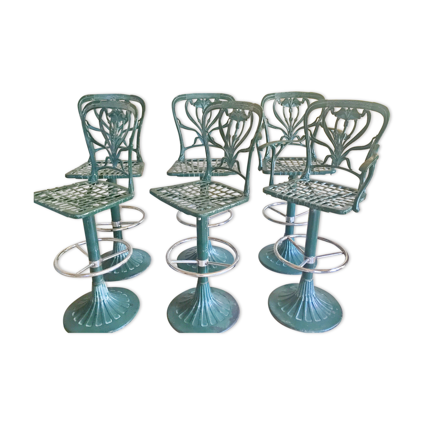 Art nouveau stools