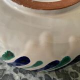 Hollow plate in ceramic from Granada.