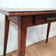 Vintage desk feet compass solid oak