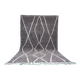 Traditional handmade Berber rug, size 200 x 300 cm, grey