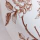 Large hollow iron earth dish daisy decor