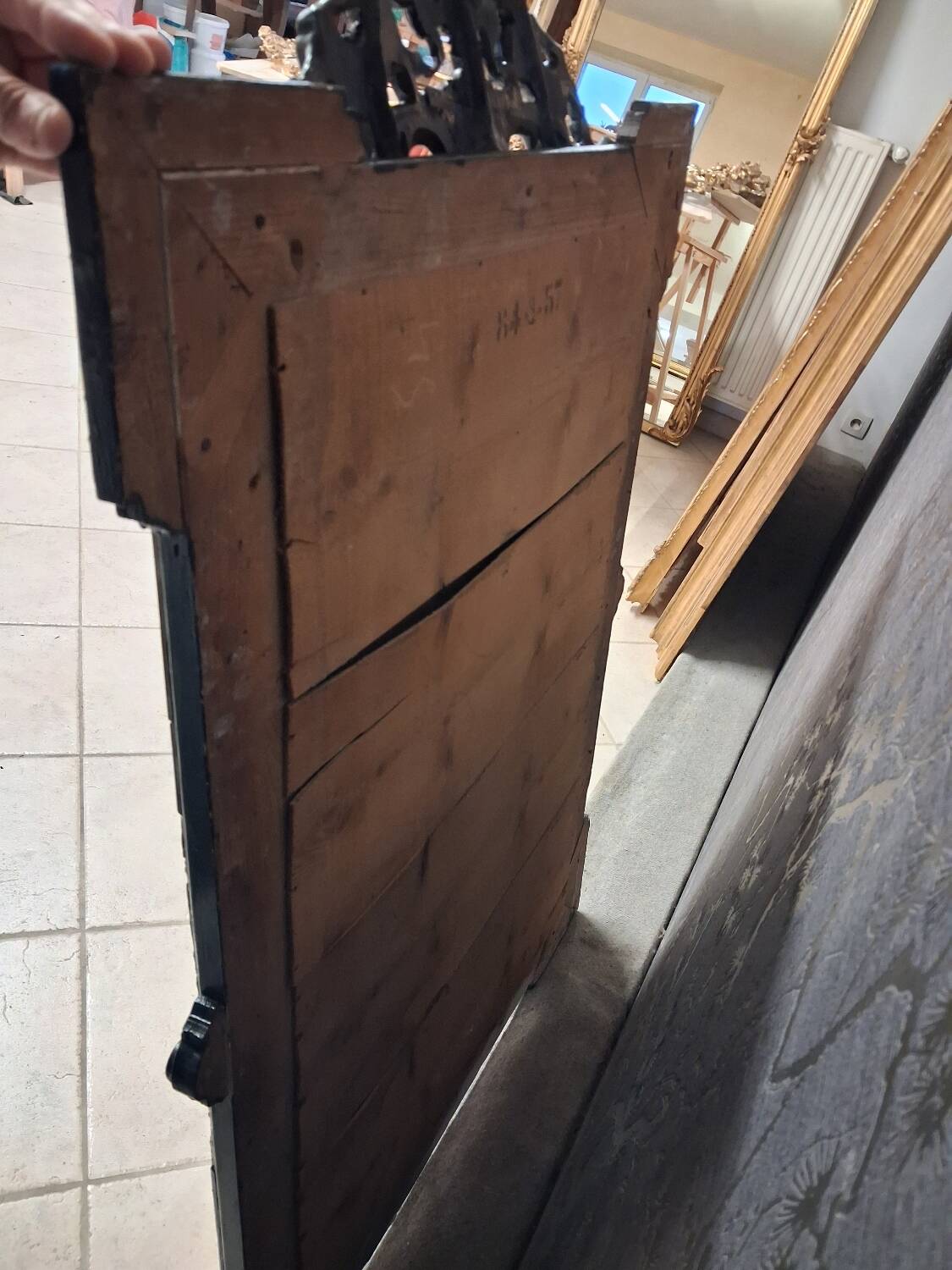 Mirror from the Napoleon III era, 124 x 83