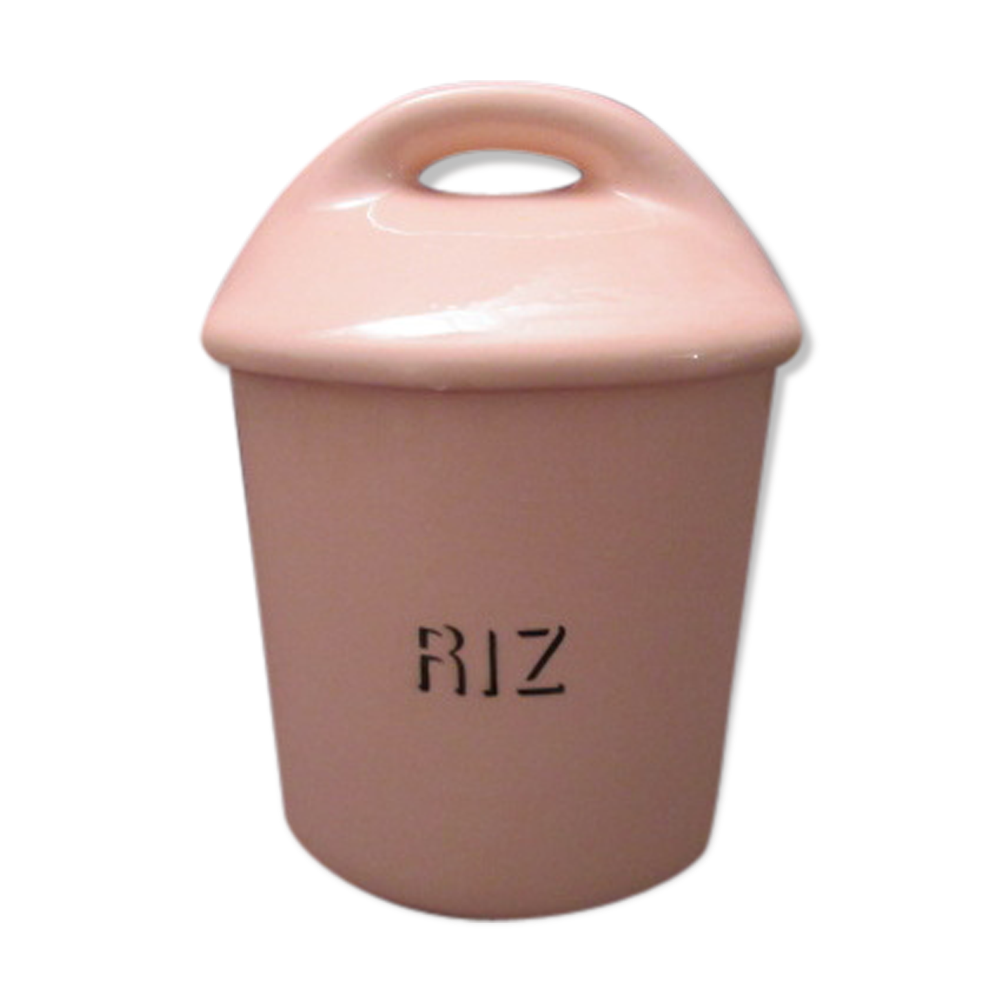 Ancient spice pot in st-Amand earthenware