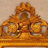 Miroir bois doré d’époque Louis XVI 90x52cm