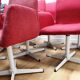 Suite de 8 fauteuils de bureau