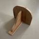 Small wooden wall shelf