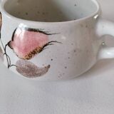 Vintage Salins soup bowl – Coppelia model – hand-decorated