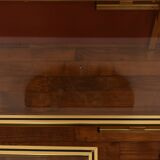Pierre Vandel's coffee table and built-in sofa