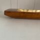 Plat en bois et nacre