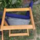 Duo de fauteuils vintage en hêtre lupton morton de john morton