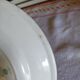 Assiette plate antique terre de fer Cauldon ware