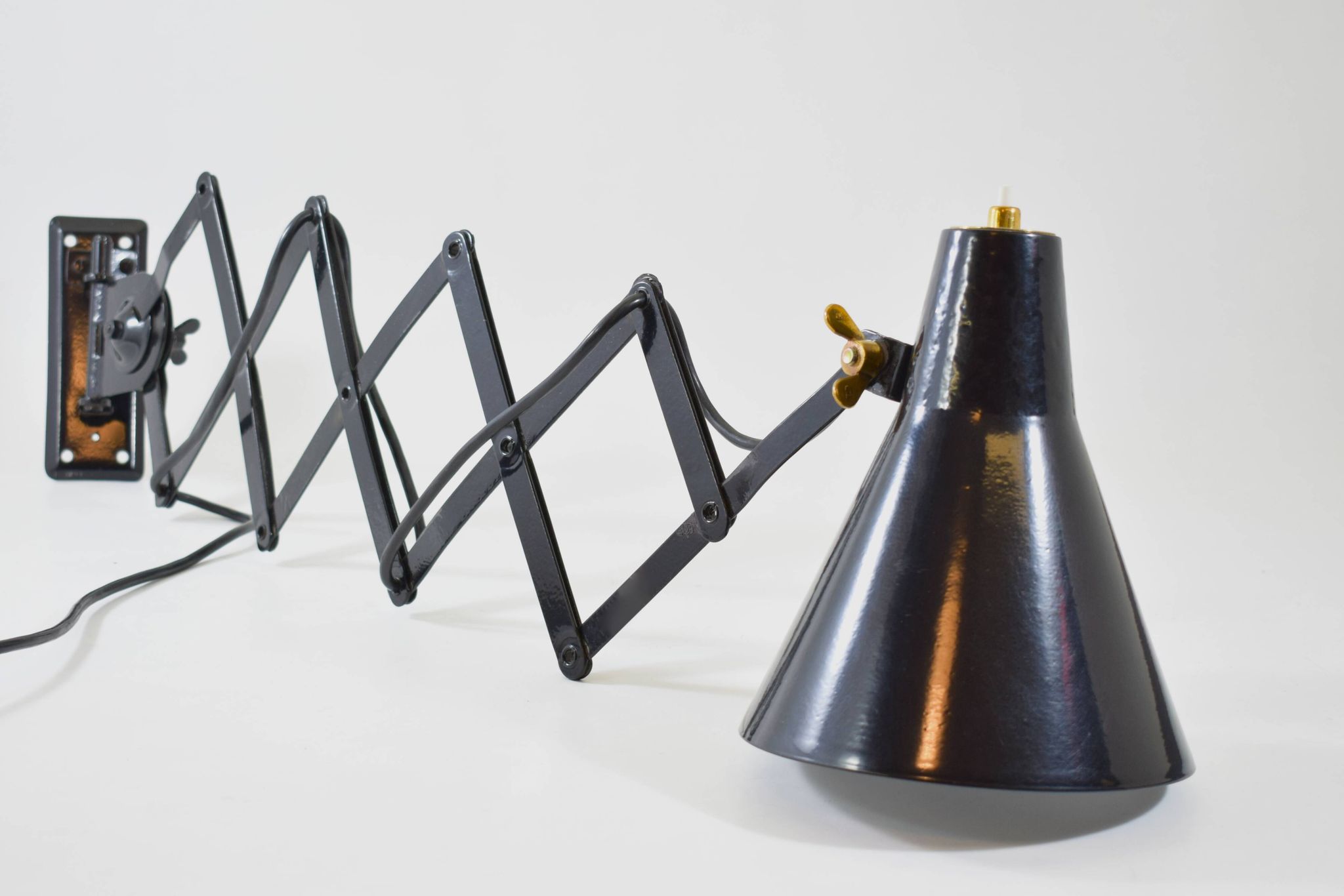 Lampe murale extensible vintage industriel