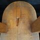 Solid wood farm bench