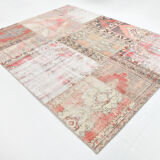 Antique handmade vintage rug, 311x244 cm