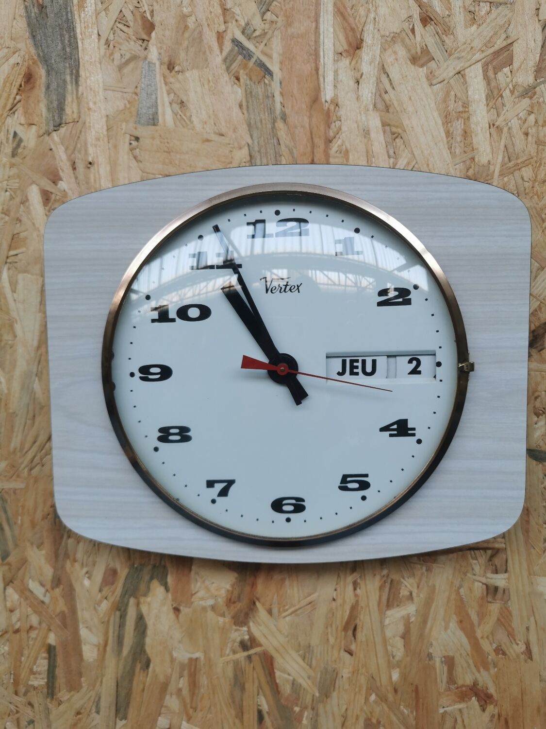 Vertex vintage formica clock