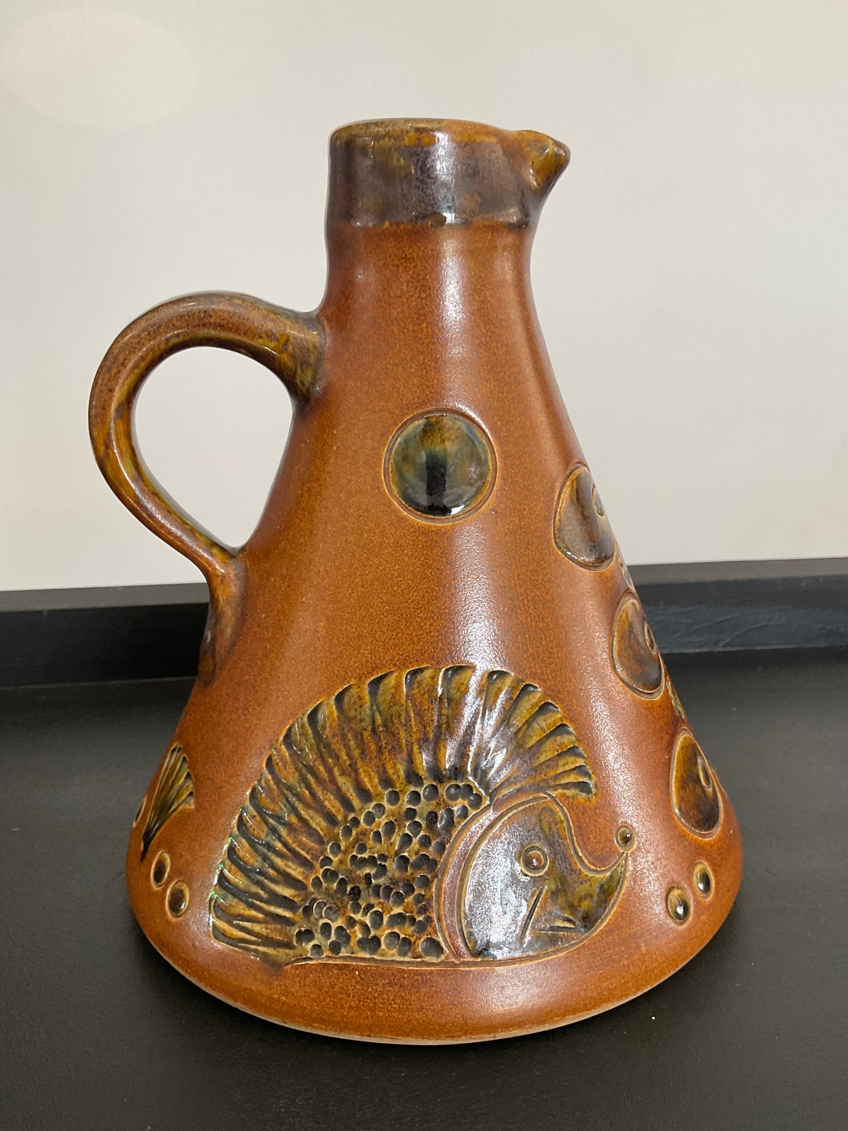 Vintage ceramic jug from the 70s